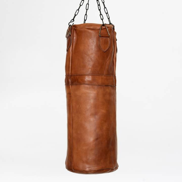 John Woodbridge Makers - Wholesale Sporting accessories - VINTAGE LEATHER PUNCHING BAG 19204