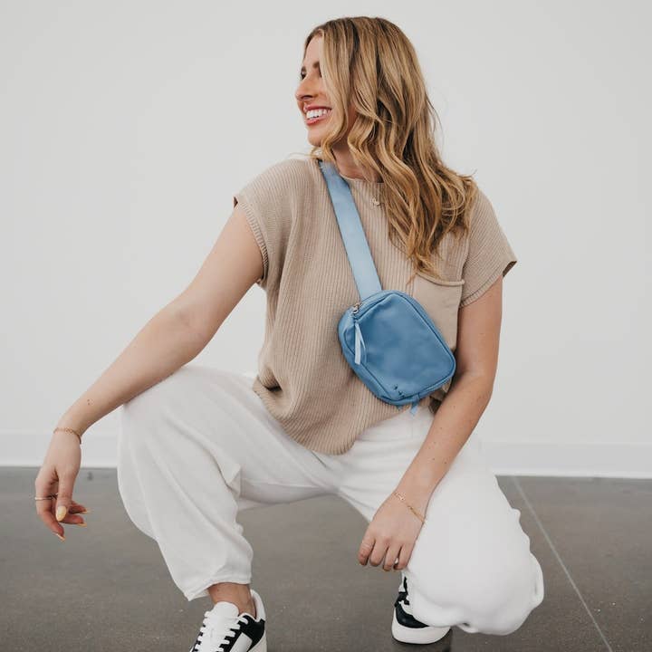 Pretty Simple - Wholesale Belt Bag - Women's - Nadya Nylon Bum Bag *AS SEEN IN ANTHROPOLOGIE*