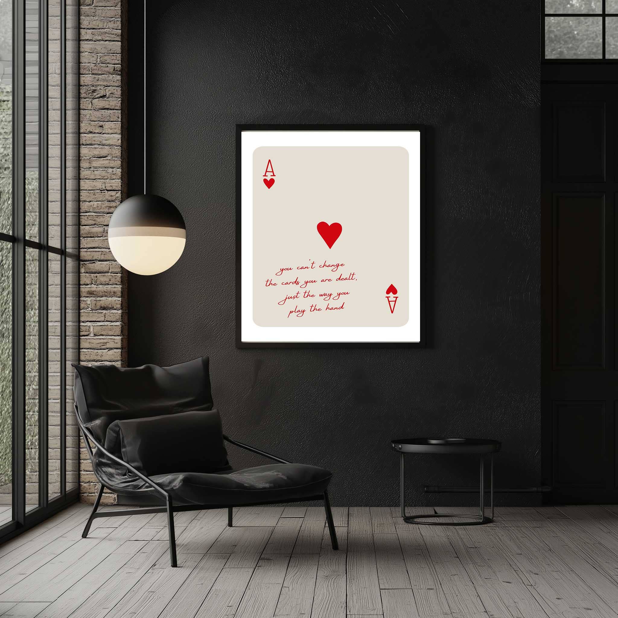 D'LUXE PRINTS - Wholesale Poster - The Cards You Are Dealt Print22