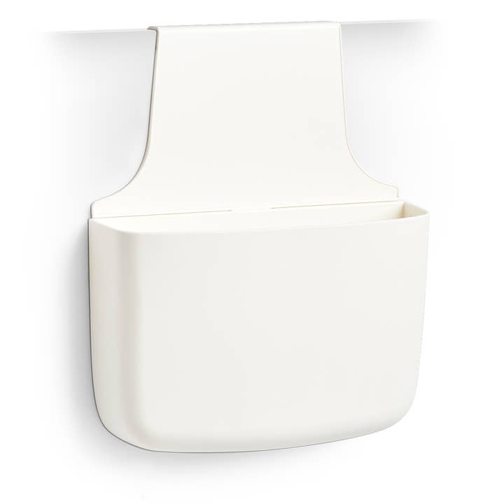 Redskapshållare m. hängare, plast, vit för wholesale av Zeller Present