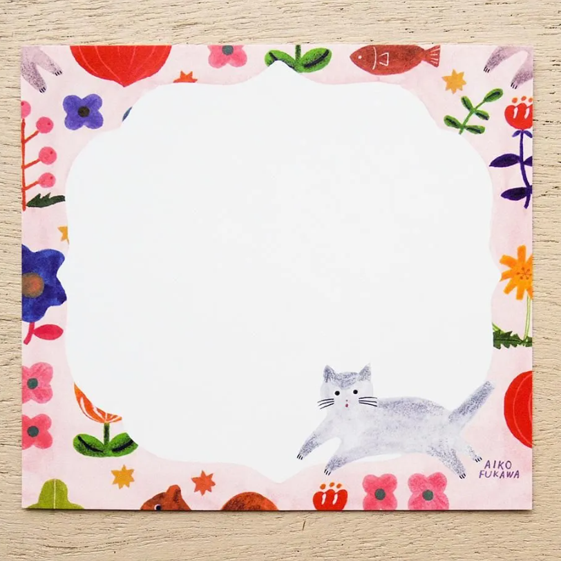 「FUNJI」In Japan - Wholesale Notepad - Aiko Fukawa Memo Pad | Feel Nature Notepad6