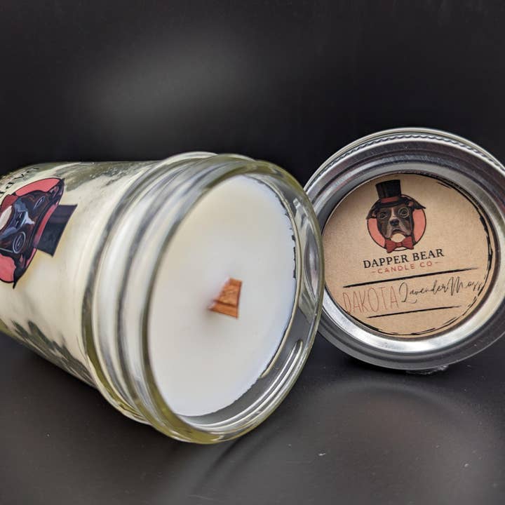 Mousse de lavande « Dakota » pour la vente par DAPPER BEAR CANDLE CO
