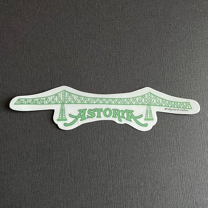 hollymarshmallow - Wholesale Sticker - Astoria Megler Sticker2