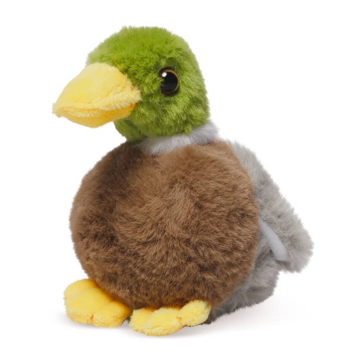 Keycraft - Wholesale Stuffed/Plush Toy - Kids & Baby - Living Nature Smols Mallard Duck Plush Stuffed Animal Toy