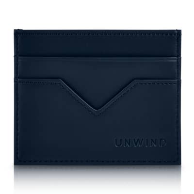 Unwind Card Holder - Blue for wholesale by U N W I N D