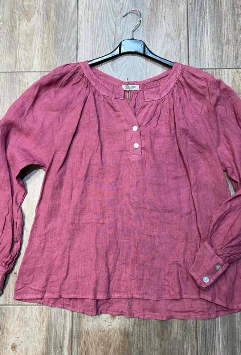 LÉA & LUC – wholesale Blus - Dam – Blus i 100 % linne REF.792333