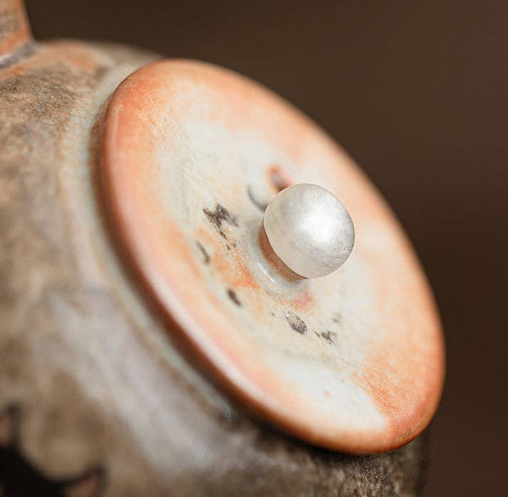 Gohobi （We cover U.S. import duties） - Wholesale Tea Pot - Gohobi Handmade Black Ink Hand-painted Cat Teapot 0025