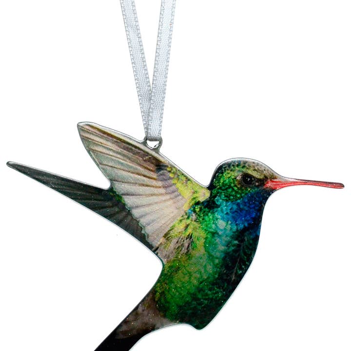 Ornamento colibrì 4 pollici per la vendita all'ingrosso da parte di d'ears inc.