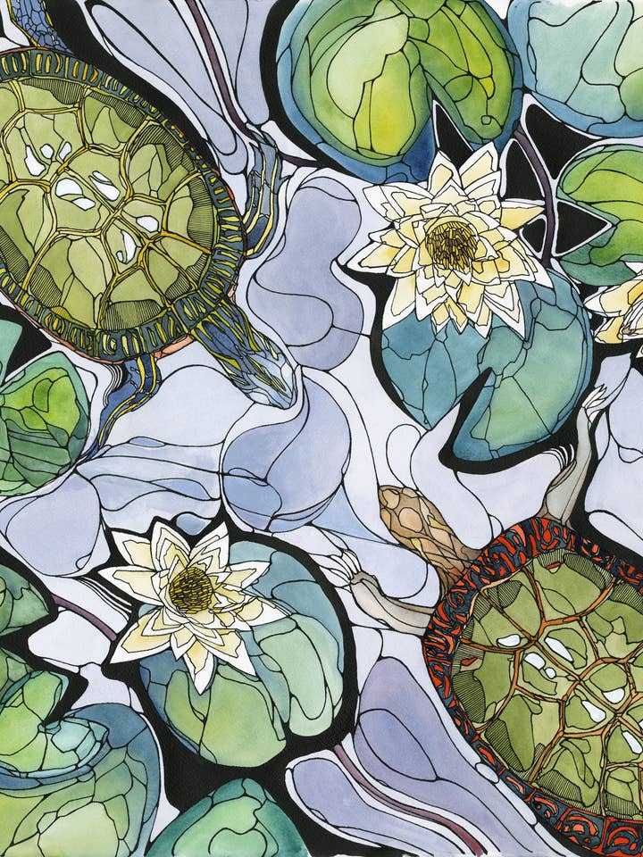 Stampa - Mosaico per la vendita all'ingrosso da parte di Mattie Rose Art