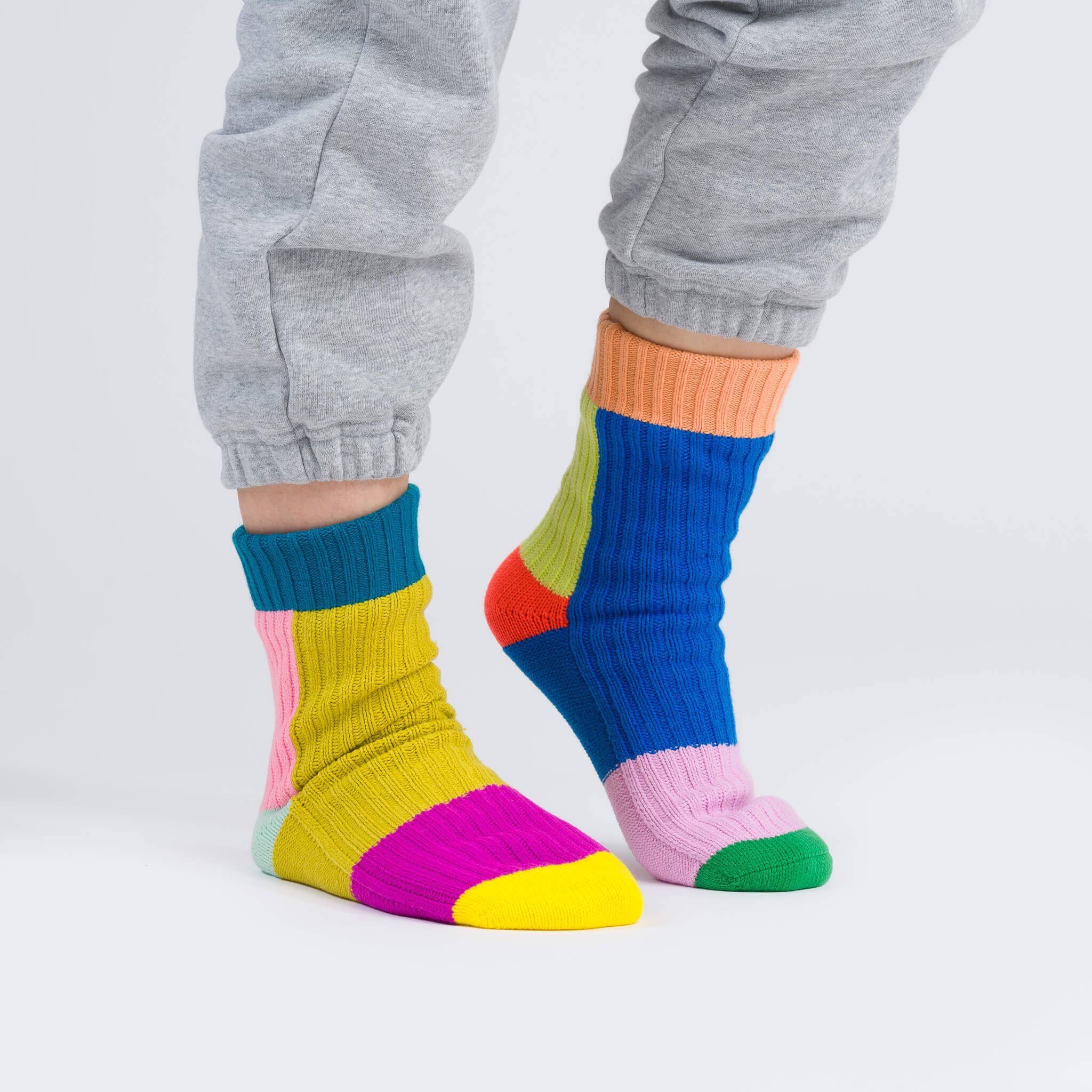 VERLOOP | knits - Vente Chaussettes – unisexe - Chaussettes Mismatch House4