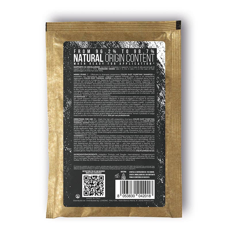 VISIONHAIRE SRL – wholesale Hårfärg – Color Dust Grönsaksolja - Professionell vegansk formula - 40 g12