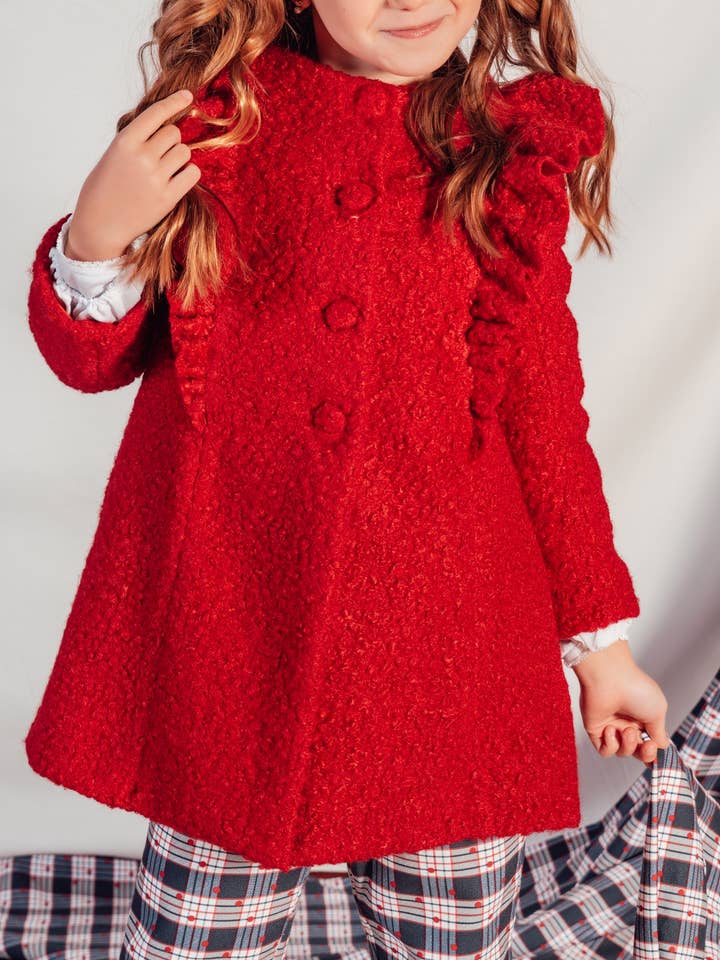 2412709 Abrigo de niña en rizos para venta al por mayor de BABINE-ROINSAL