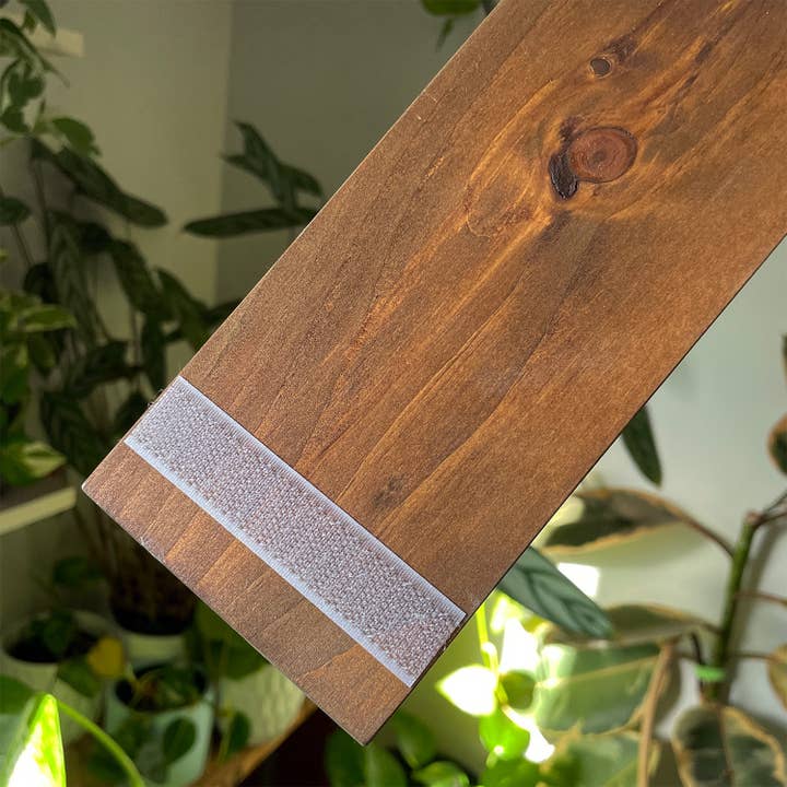 Daniel's Plants - Wholesale Wall Mounted Shelf - Renter-Friendly Window Shelf | Prairie Sand with Tempered Glass5