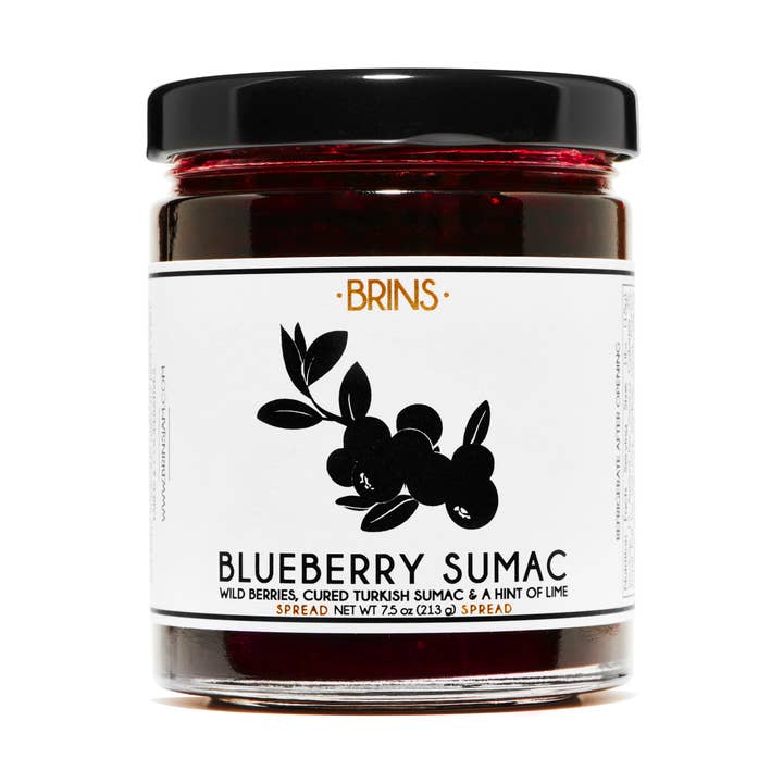 BRINS - Wholesale Jam/Jelly - (Wild) Blueberry Sumac Spread and Preserve