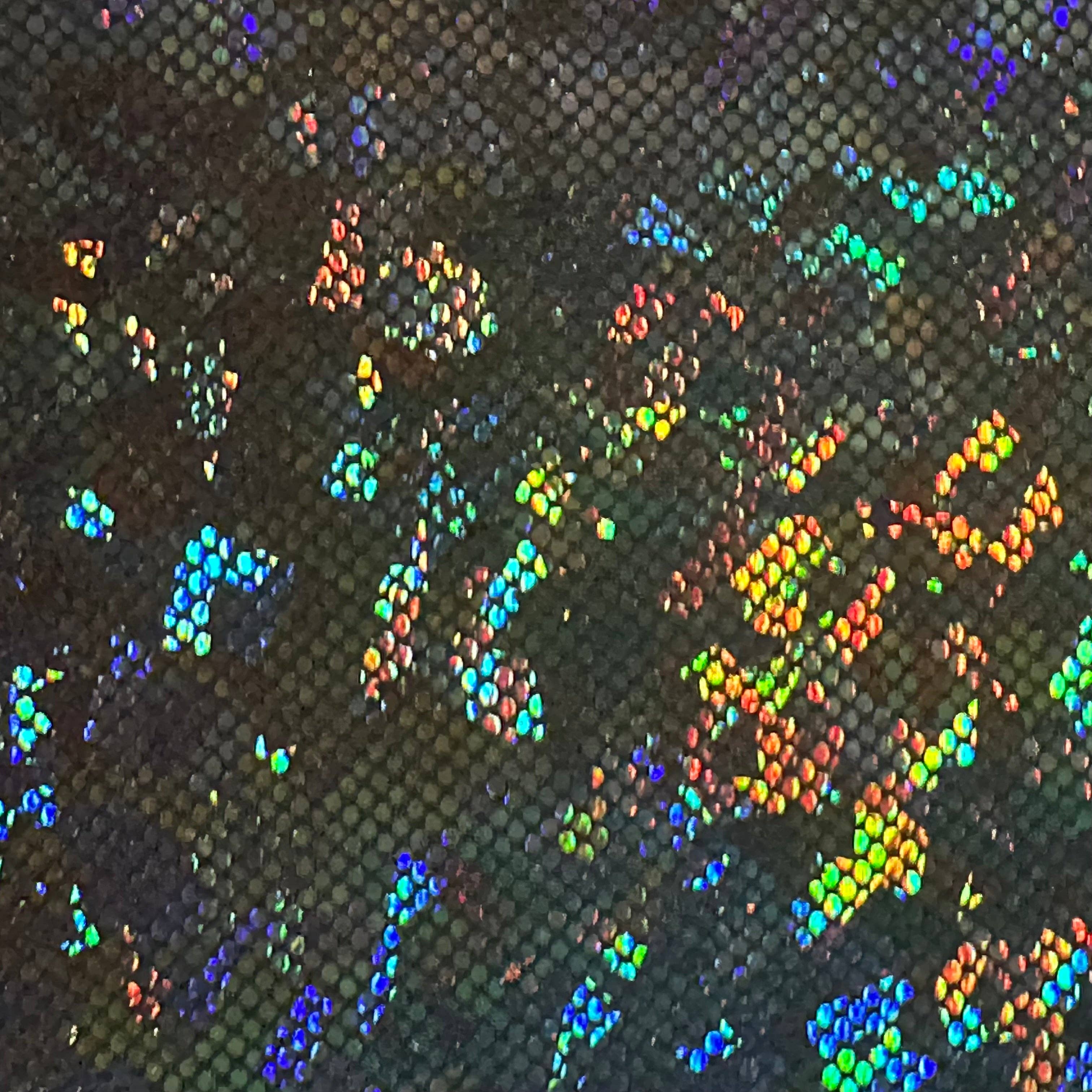 Spandex palace - Venta al por mayor Tela - Tela de nailon y elastano con diseño de holograma de cristal roto: realza tu estilo con un toque contemporáneo | Spandex Palace37