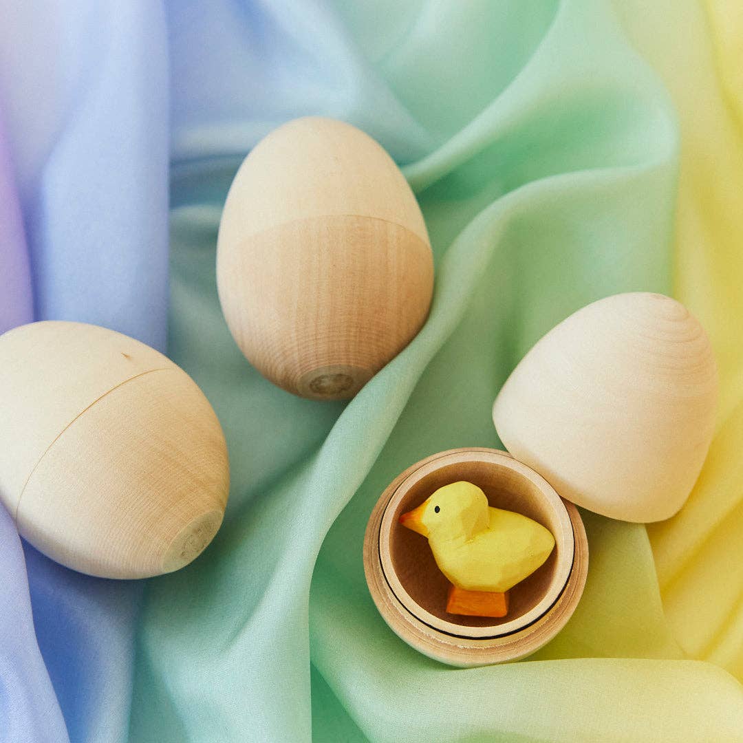 Sarah’s Silks - Wholesale Wood Toy - Kids - Wooden Painted Chick2