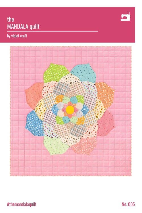 Violet Craft - Wholesale Knutselnaai-set - VC005: Het mandala quiltpatroon0