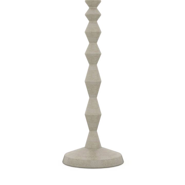 Lux Lighting - Wholesale Floor Lamp - Zenith, 66" White Slim Modern Design Floor Lamp - Drum Shade2