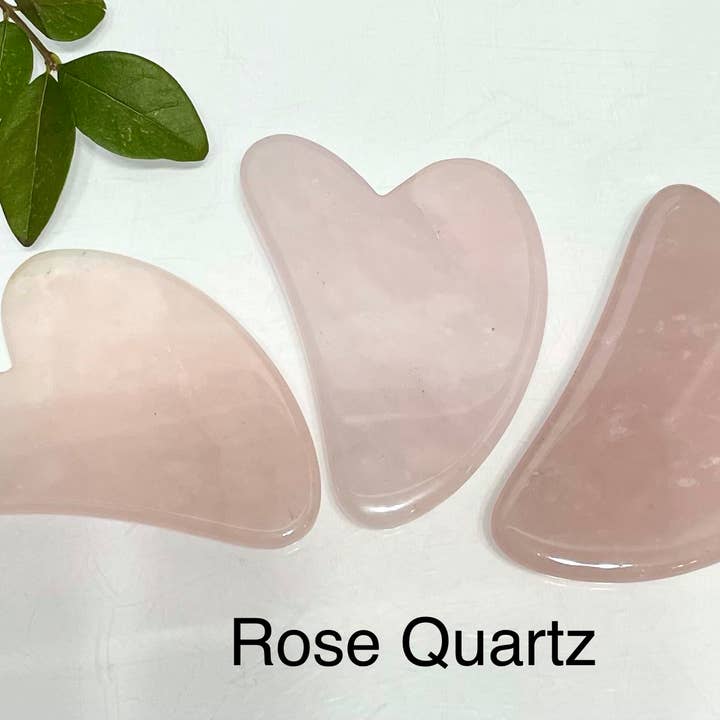 KayleeNYC - Wholesale Gua Sha tool - Natural Crystal Gua Sha Facial Massage Heart3