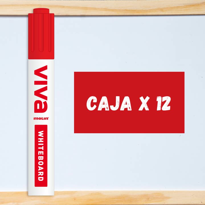 Rotulador Rojo para Pizarra Blanca para venta al por mayor de Molin