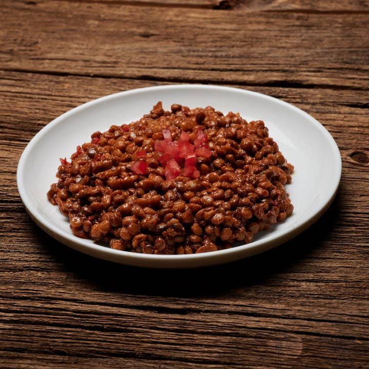 FILLO'S - Wholesale Shelf Stable Prepared Meal - FILLO'S Peruvian Lentils, Ready-to-Eat, 6 Pouches/Case2