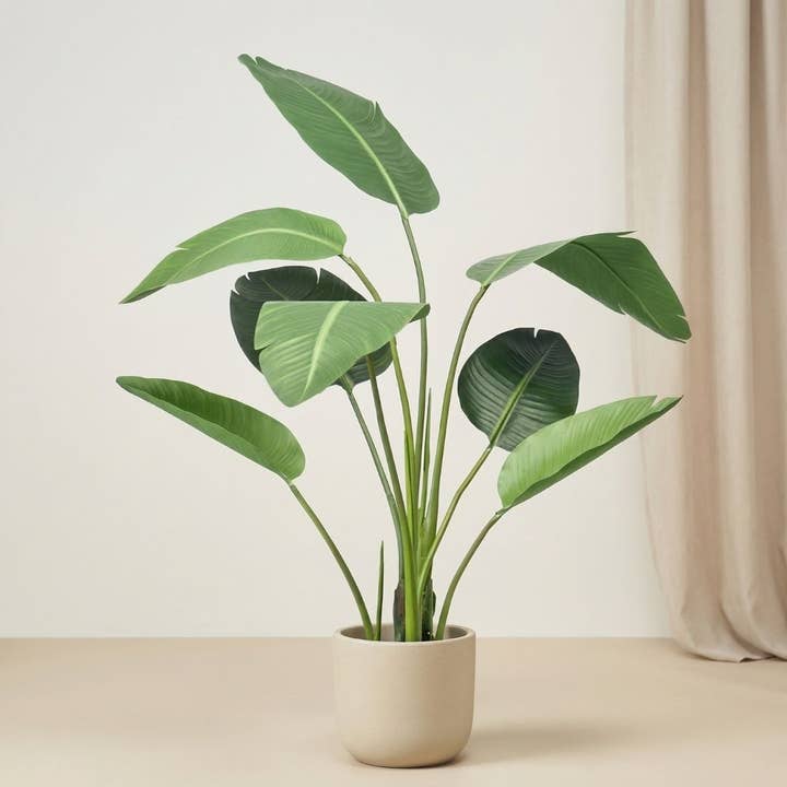 Strelitzia 120 cm - Plante artificielle pour la vente par Trendhero.nl/b2b