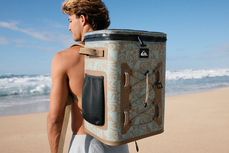 Quiksilver Hydration - Wholesale Cooler/Cooler Bag - Shoreline Collection Backpack Cooler Bag 10