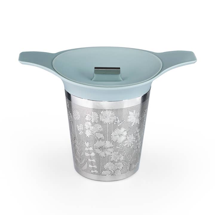 Creative Loose Leaf Tea Strainer Light Grey for wholesale by 01living Ltd