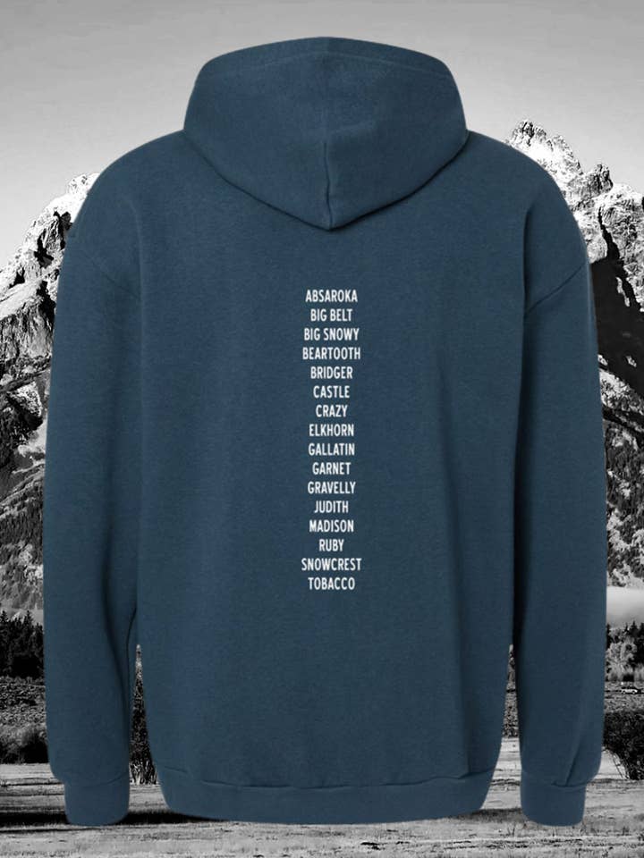 Reflex-Hoodie mit Gebirgsketten für den Großhandel von Intrigue Ink