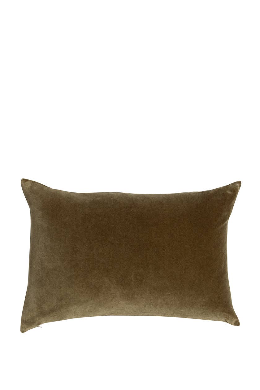 Niki Jones - Vente Coussin lombaire - Housse de coussin rectangulaire en lin velours9