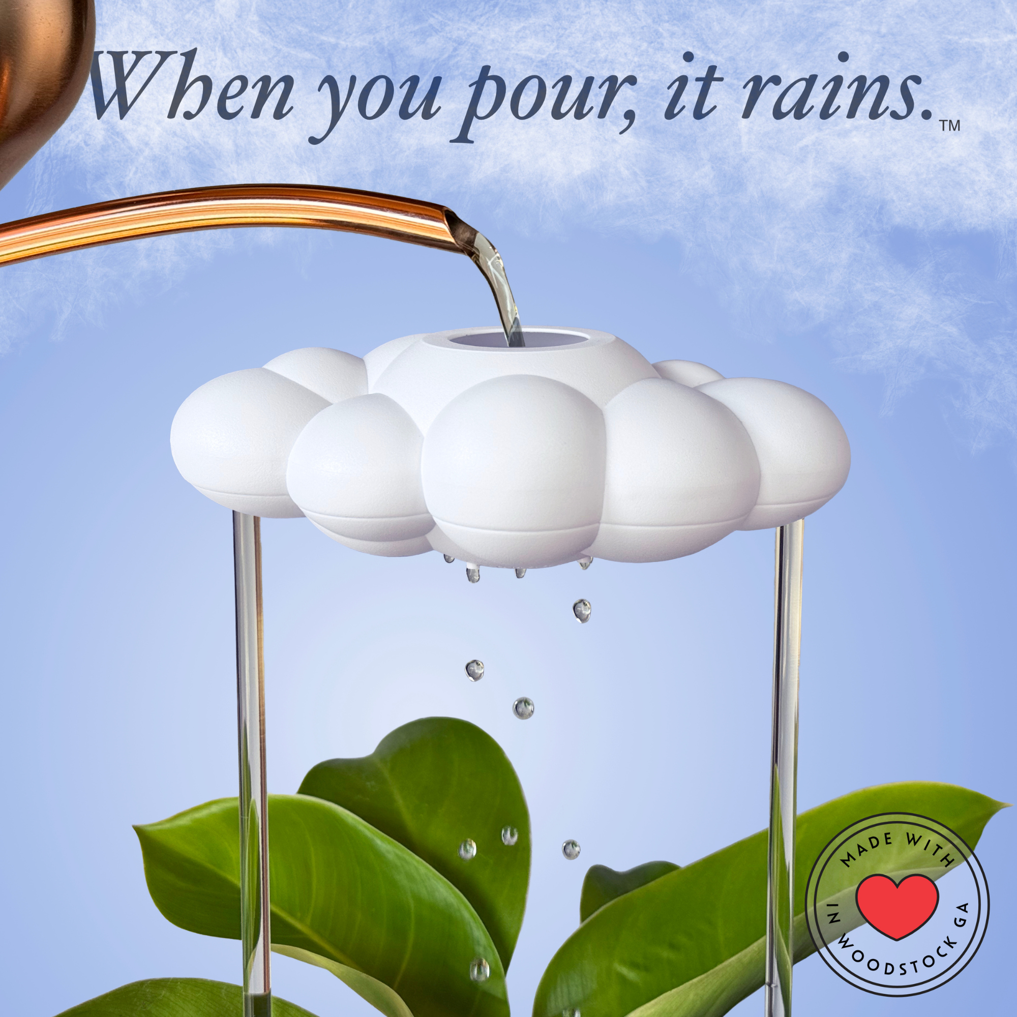 The Cloud Makers - Wholesale Watering Can - Original Dripping Rain Cloud3