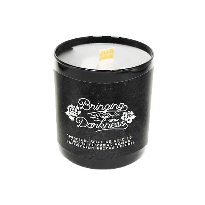 'Stache Salt - Wholesale Jar/Filled Candle - Tobacco & Frankisence Candle