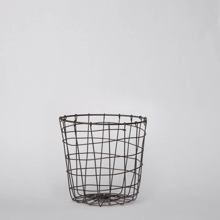 Porto Boutique - Wholesale Basket - Basket – Round Iron Decorative Storage