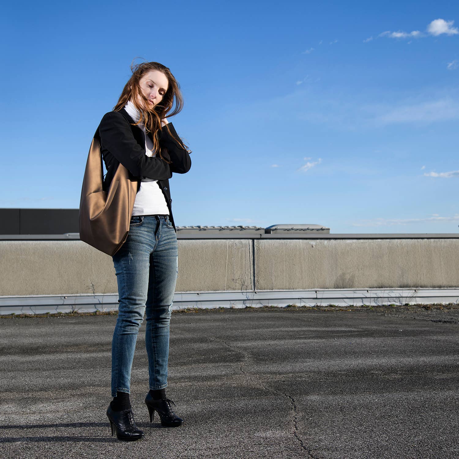 IN-ZU - Venta al por mayor Bolso con correa - Mujer - BEVEL BAG - Bolso de hombro13