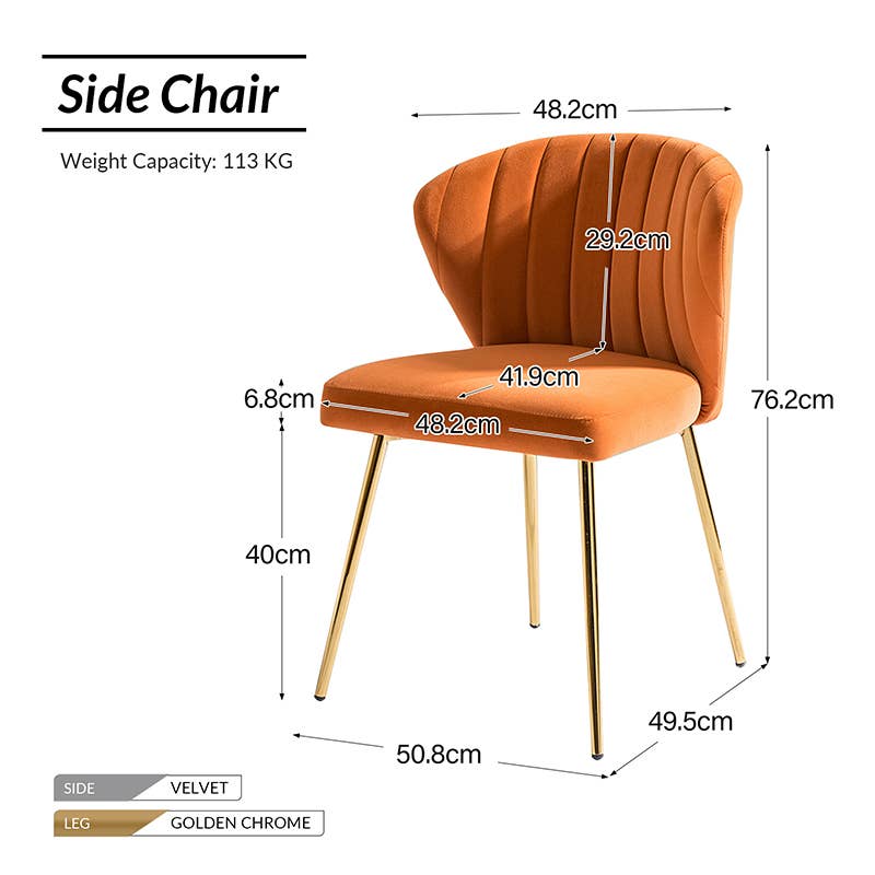 Karat Home - Wholesale Chair - Milia Dining Chair Set of 219