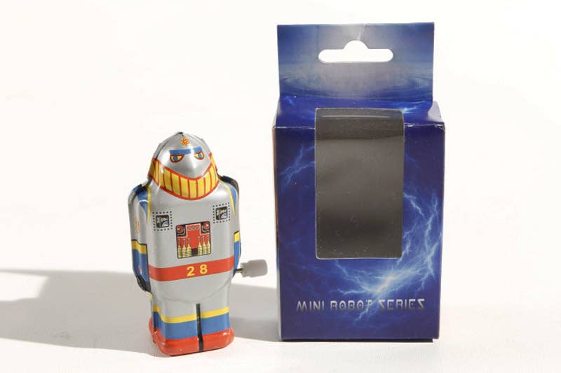 die Blechfabrik e.K. - Wholesale Wind-Up Toy - Kids - Robot, mini super robot, made in China1