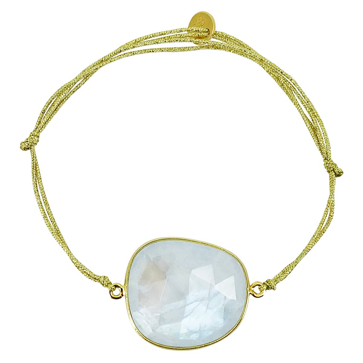 Sophie Deschamps Bijoux – wholesale Pärlarmband – TAJ-armband, guldbelagd med safir (BHOGM)13