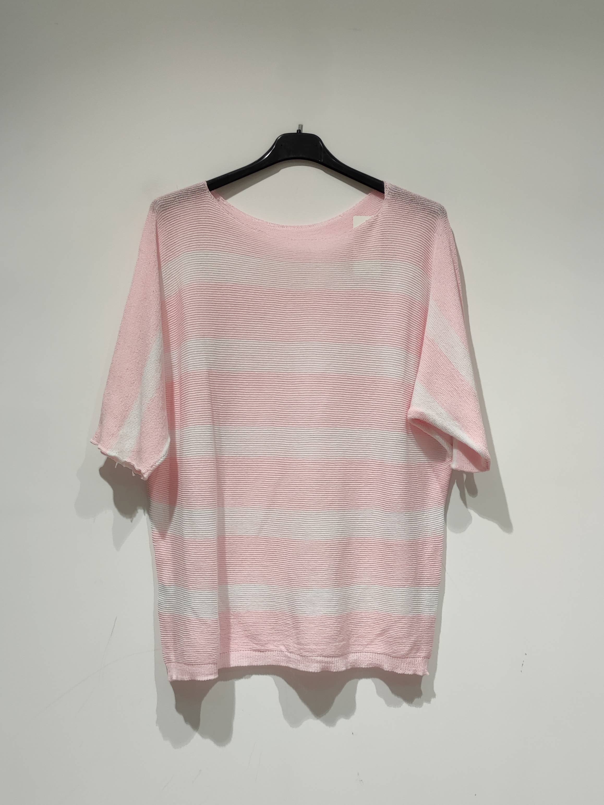 Pomelo paris - Vente Haut en maille – femme - ZILA Top à rayures20