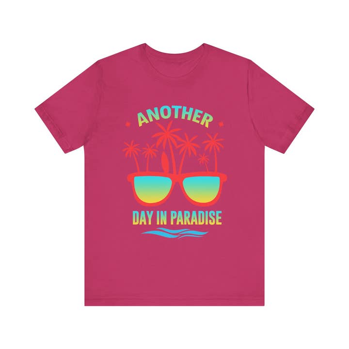 RC'nSONS - Wholesale Screen Printed T-Shirt - Unisex - Another Day In Paradise Unisex Tee37