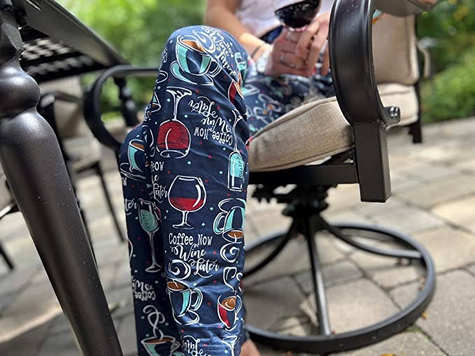 Funky Junque – wholesale Pyjamasunderdel - Dam – Womens PJ Pant - Kaffe Nu Vin Senare (SM)2