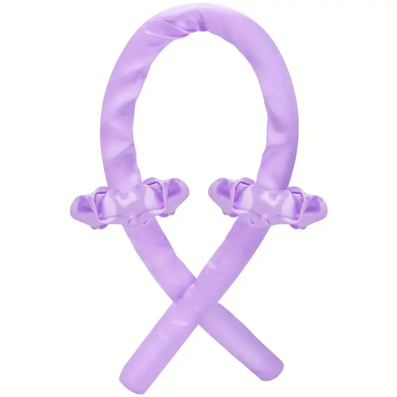 Magnifique Hearts – wholesale Hårklämma - Dam – Värmefri hårband för lockar med sidenband - Perfekta vågor4