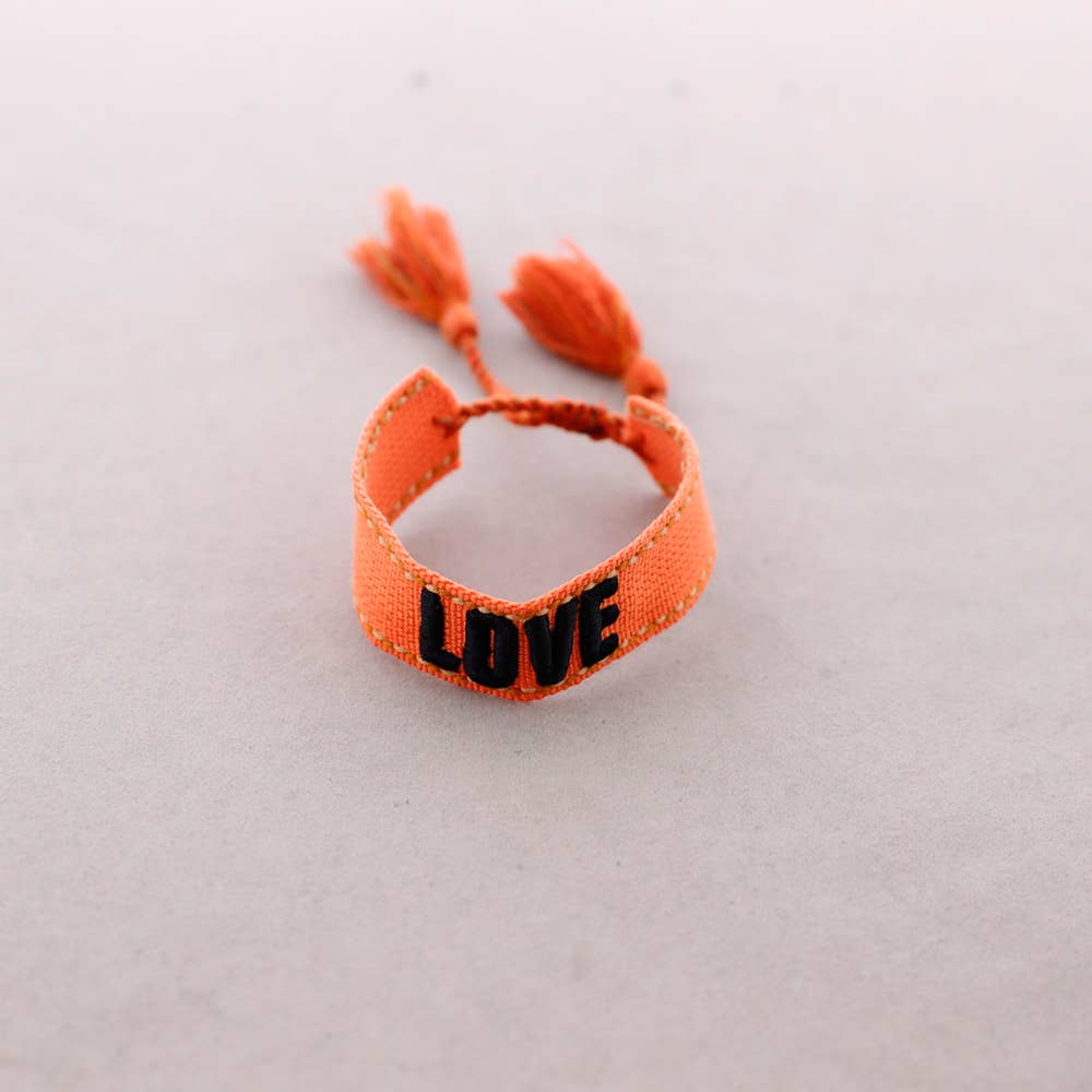 Sonata - Wholesale Snap Jewelry - Macrame Love Bracelet8