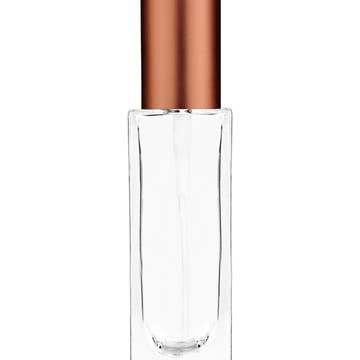 Best Bottles - Wholesale Spray Bottle - Sleek Clear Glass Bottle with Sprayer- 30ml(Multiple Colors)