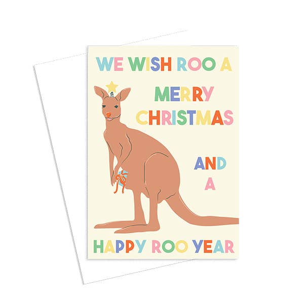 Roo Greeting Card for wholesale by Happy Day People