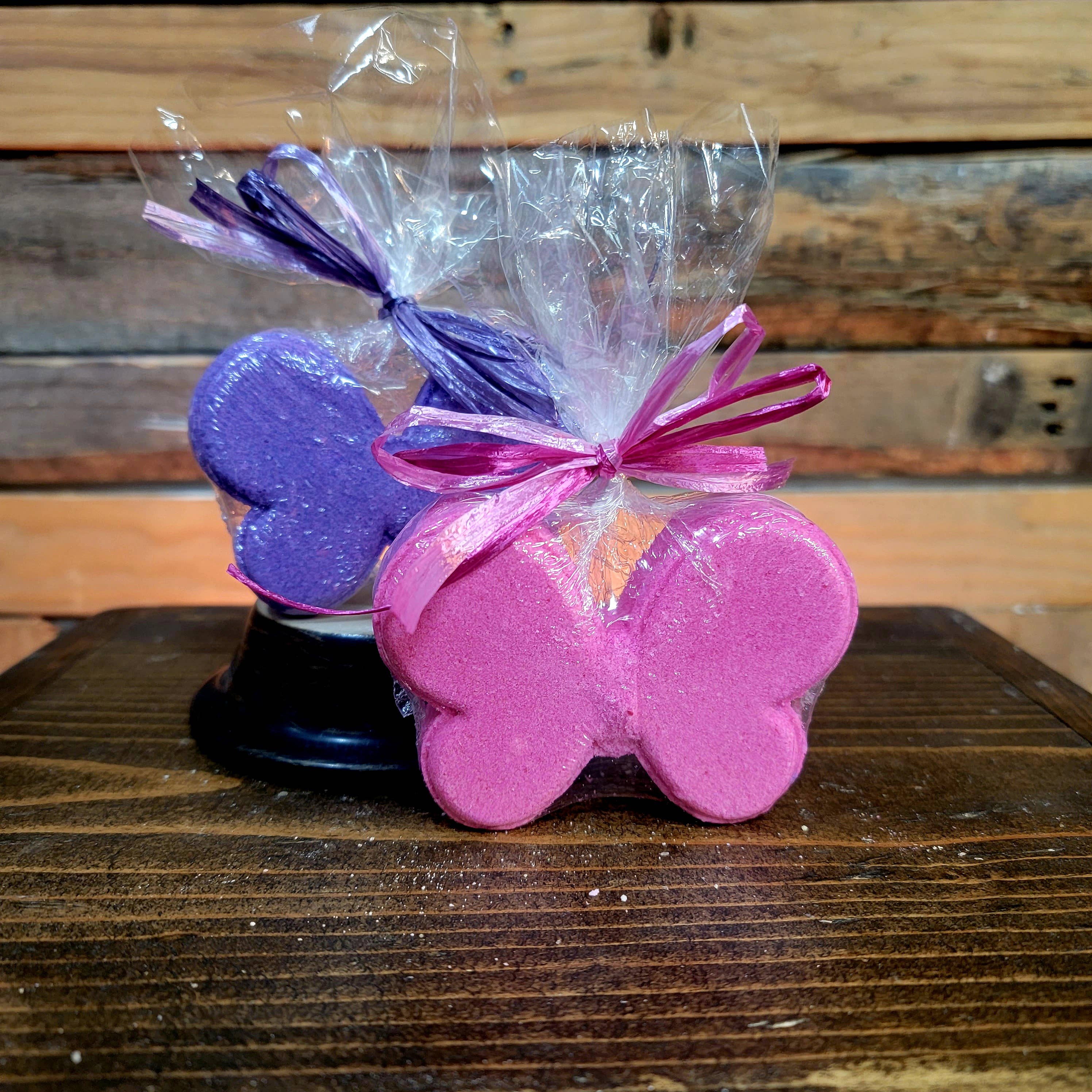 Penelope's Soaps & Such – Engroshandel Badekugle – Bath Bomb -- Butterfly6