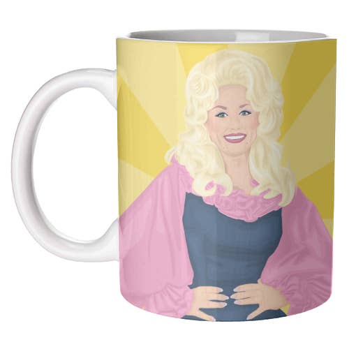 ART WOW - Vente Tasse à café - Tasses 'Sunshine Dolly Parton'