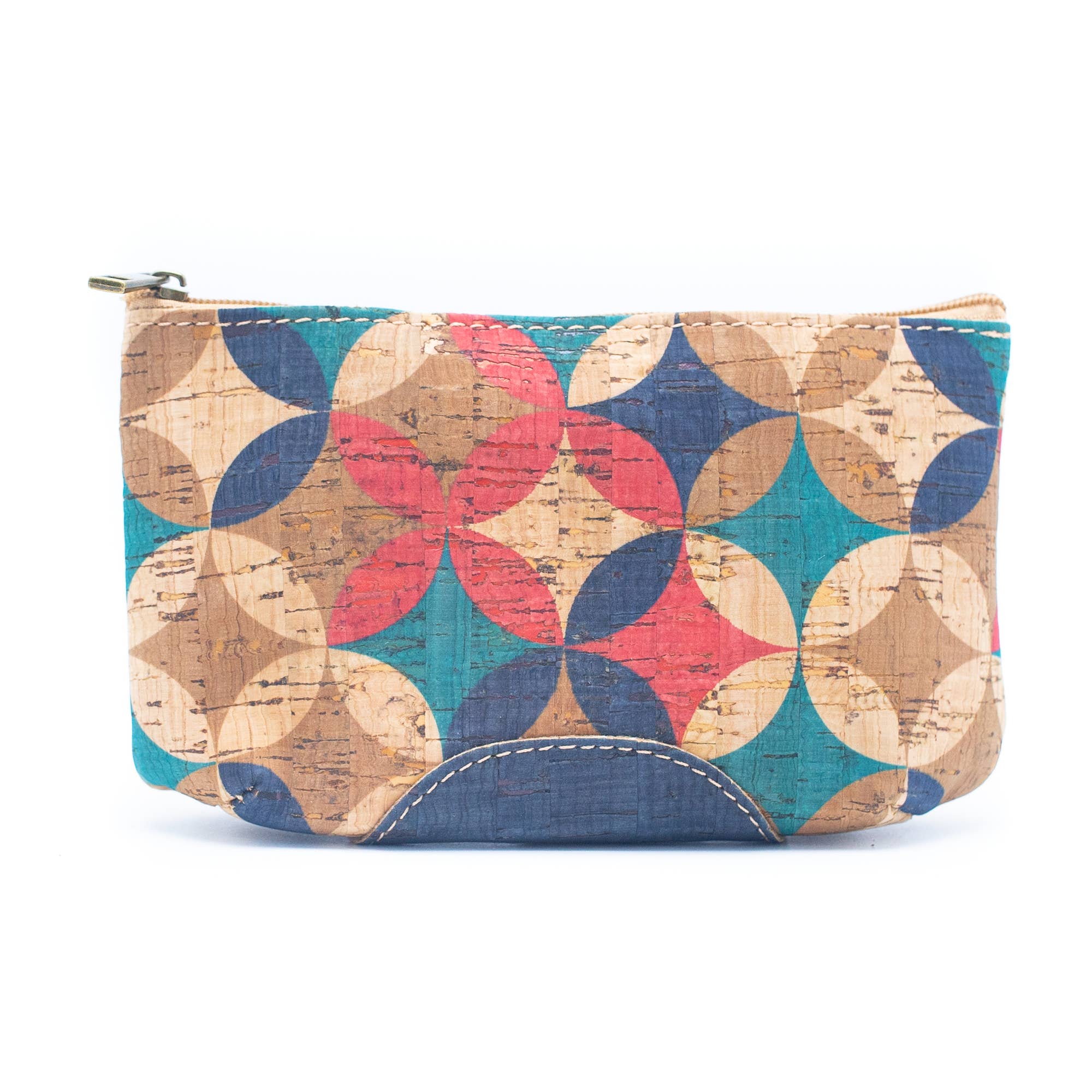 Meninas Bonitas Cork - Wholesale Coin Purse - Women's - （5units）cork coin purse color with patterns BAG-0431
