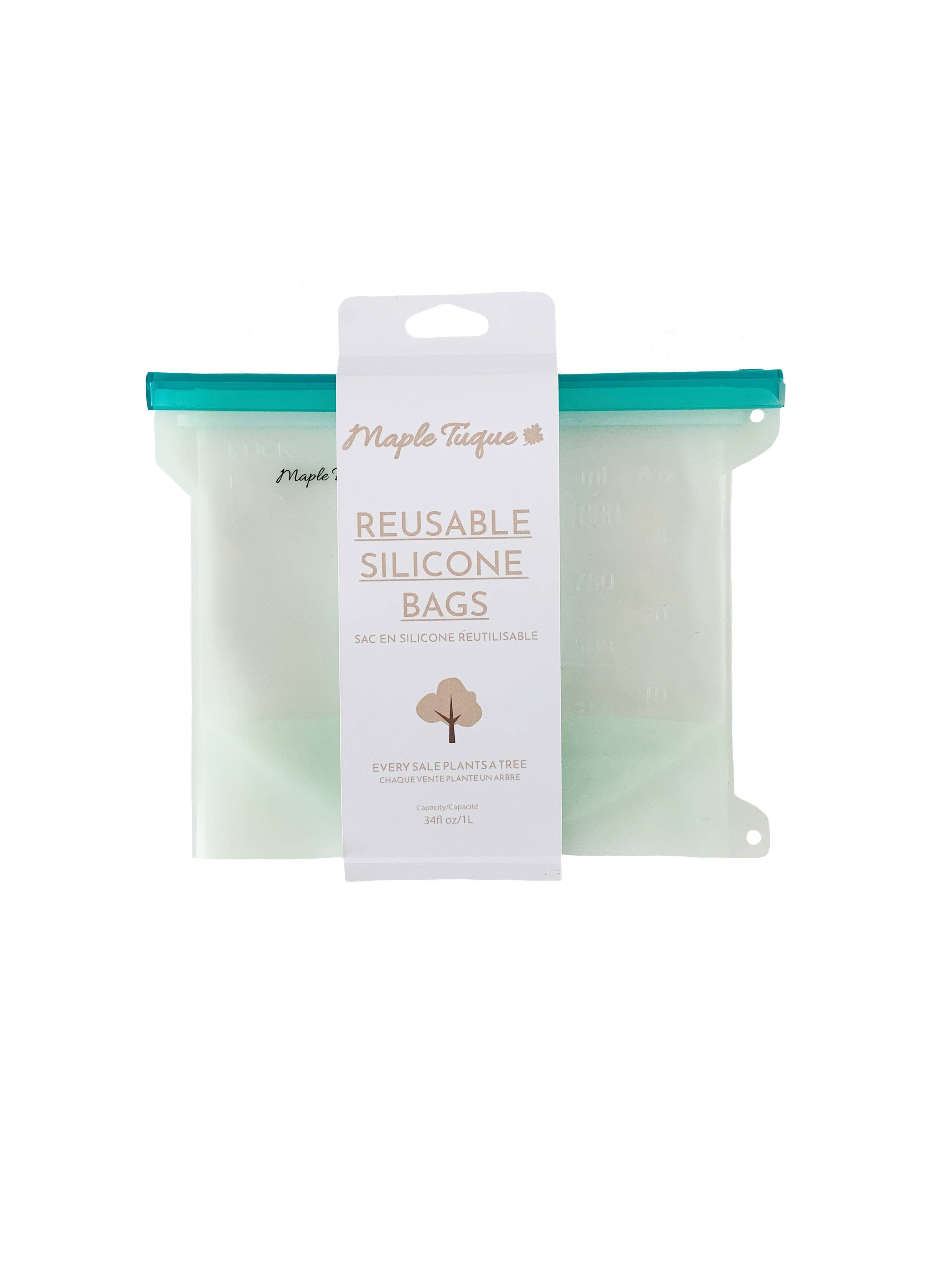 Maple Tuque - Vente Sachet de conservation/film alimentaire - Sac en silicone réutilisable3