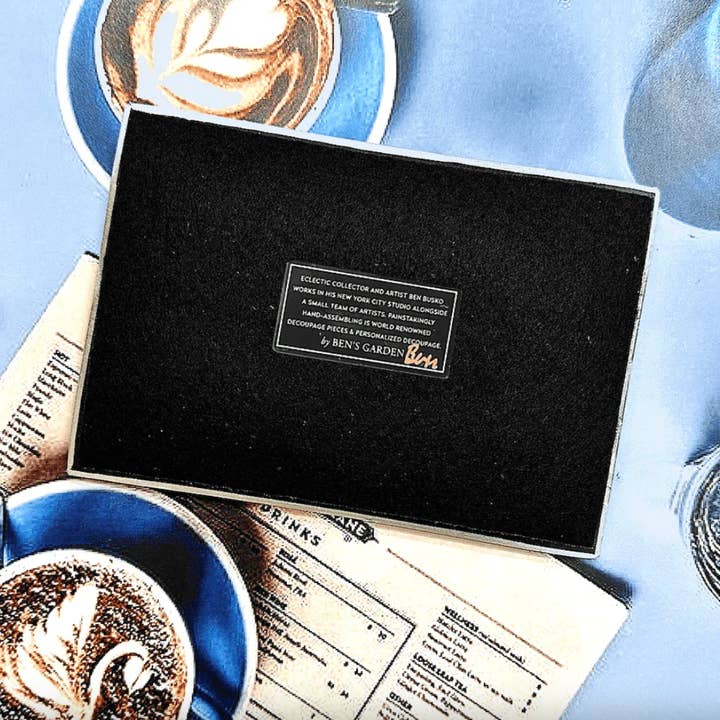 Ben's Garden - Wholesale Decorative Tray - My Friends Have Made Decoupage Glass Tray1