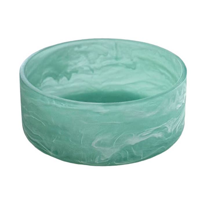 Resin Sage Green Salad Bowl for wholesale by Boker-Tov Shalom